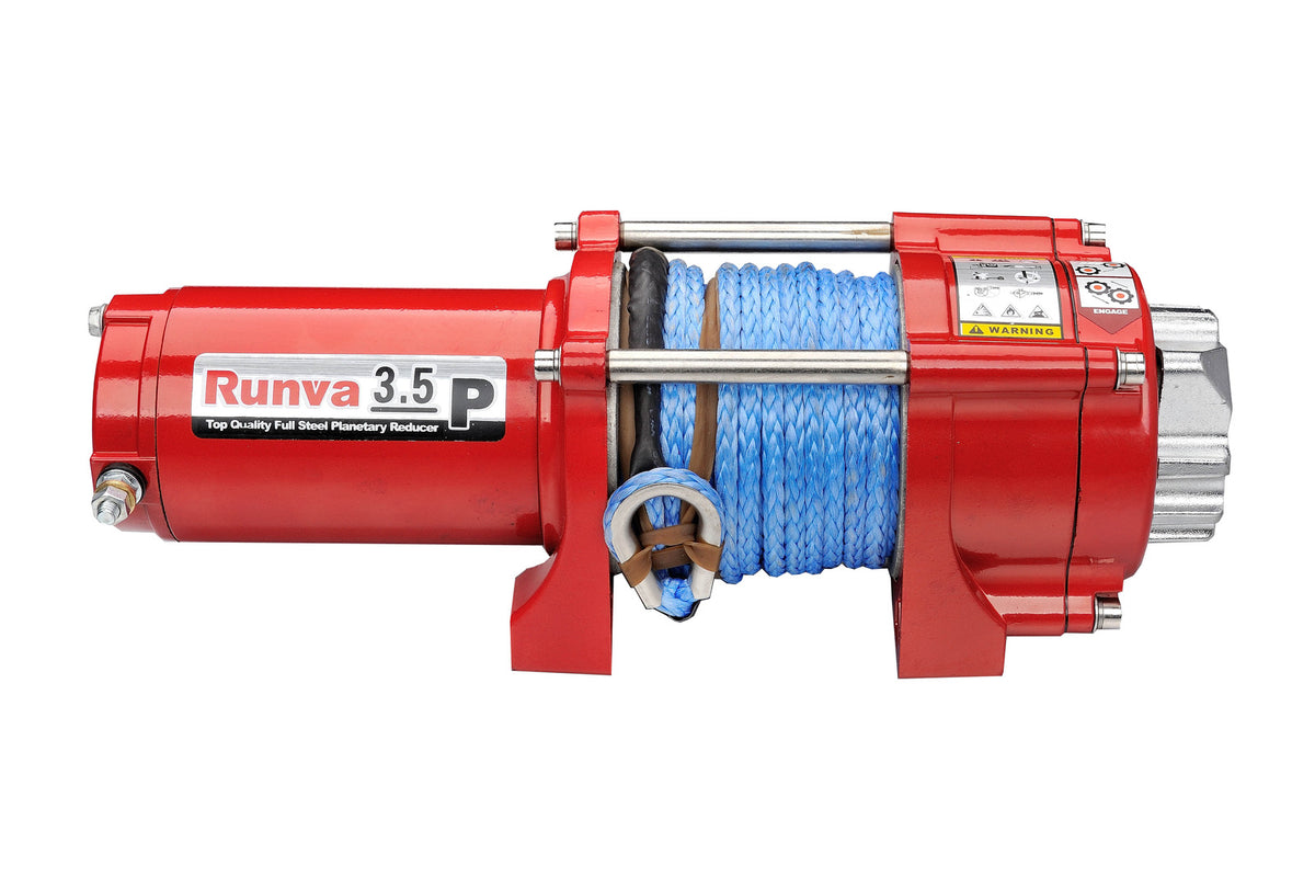 3.5P Winch 12V with Synthetic Rope