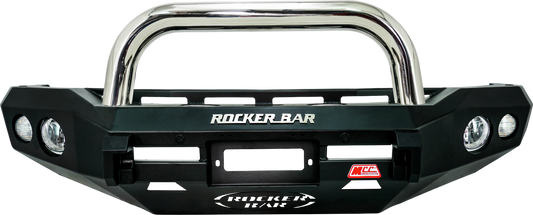 Rocker 078-01 Single Chrome Loop Winch Bar